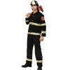 HalloweenCostumes.com Men's Firefighter Uniform Costume - 2 of 3