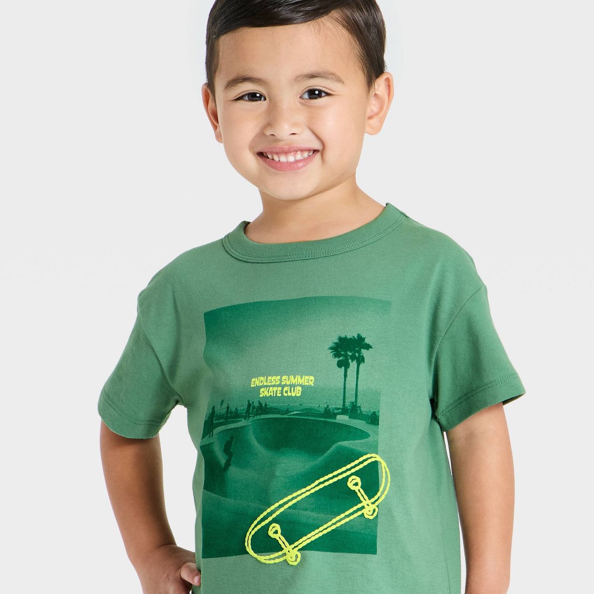 Toddler Boys' Oversized T-Shirt - Cat & Jack™ - thumbnail 2