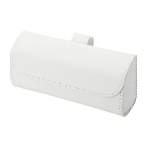 Unique Bargains Universal Car Sunglasses Case Magnetic Storage Box PU 6.69"x1.96" 1 Pcs - 1 of 4