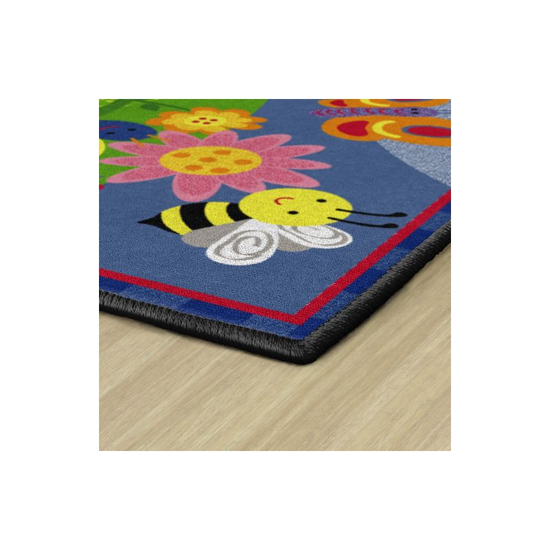 Flagship Carpets Cutie Bugs Kids and Baby Non Slip Area Rug, 3' x 5', 4 of 7