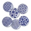 Certified International (Set of 6) 6" Canape Plates Madison - 3 of 3