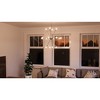 Urban Ambiance Luxury Modern Chandelier,  25-1/2"H x 24.167"W,  Polished Nickel Finish, UHP2522 - 2 of 4