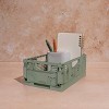 Altitude Collapsible Storage Crate Dark Sage Arch - 2 of 4
