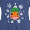 Girls' - Pokémon - Charmander Snowflakes Fit & Flair Cap Sleeve Dress - 2 of 3