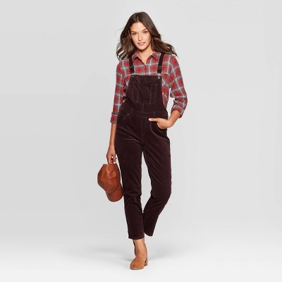 corduroy overalls women's