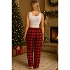 ADR Women's Soft Warm Fleece Pajama Pants, Long Lounge Bottoms - 3 of 3