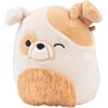 Squishmallows 5-Inch Brock The Bulldog- Official Jazwares Little Plush- Collectible Soft & Squishy Mini Stuffed Animal Toy-Gift for Kids, Girls & Boys - 3 of 4