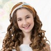 Unique Bargains Women's Fashion Color Block Knotted Wide Headband 1.57" Width 1 Pc - 3 of 4