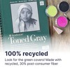 Strathmore 400 Series Sketch Paper Pad, Recycled, Toned Tan, Side Wire Binding, 24 Sheet, 11x14 inch, 1 Count - 3 of 4