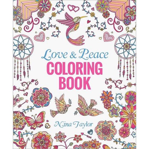 Adult Coloring Book: Relax - (peaceful Adult Coloring Book) By Adult  Coloring Books (paperback) : Target