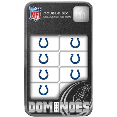 MasterPieces NFL Indianapolis Colts Double-Six Dominoes