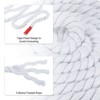 Unique Bargains Natural Twisted Cotton Rope 3 Strand Tug of War Rope with Sealing Tape - 3 of 4
