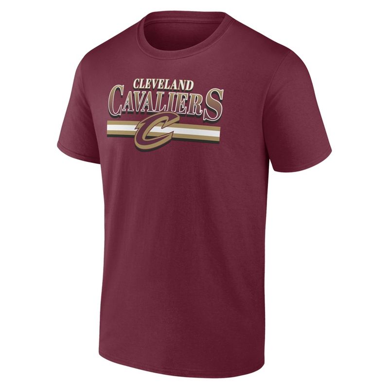 NBA Cleveland Cavaliers Men&#39;s Short Sleeve Double T-Shirt, 2 of 4