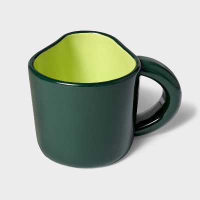 15.7 fl oz Stoneware Avocado Coffee Mug - Tabitha Brown for Target