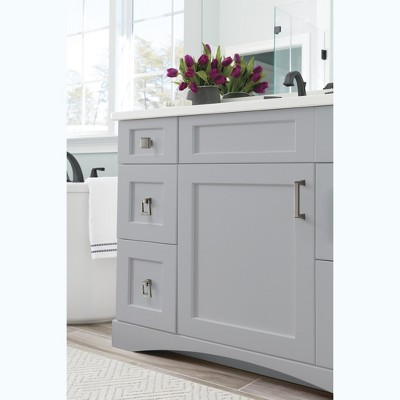 Gunmetal 3-Inch Modern Cabinet Drawer Pull Handle