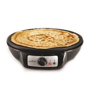 NutriChef 12'' Electric Griddle Hot Plate - Non-Stick Aluminum Cooktop (PCRM12.V7) - 1 of 4