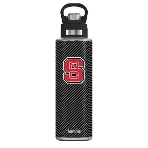 NCAA NC State Wolfpack Carbon Fiber Wide Mouth Water Bottle - 40oz - 1 of 3