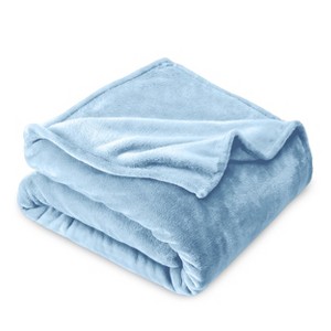 Microplush Fleece Bed Blanket by Bare Home - 1 of 4