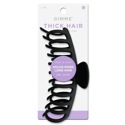 Gimme Beauty Thick XL Claw Clip - Black