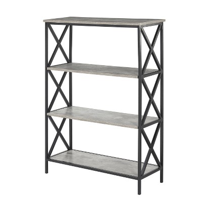 42" Tucson 4 Tier Bookcase Faux Birch - Breighton Home