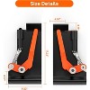 Skid Steer Quick Tach Attach Conversion Adapter – Universal Weld-On QTK Quick Attachment Plate for Kubota, Bobcat & Tractors - 3 of 4
