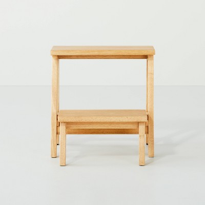 Wood Kitchen Step Stool Natural - Hearth &#38; Hand&#8482; with Magnolia