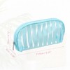 Unique Bargains Zipper PVC Clear Makeup Bag - 2 of 4
