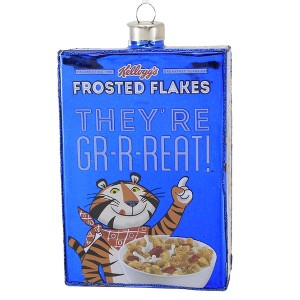 Kat + Annie 5.0 Inch Frosted Flakes Ornament  Tiger Tony Kelloggs Tree Ornaments - 1 of 3