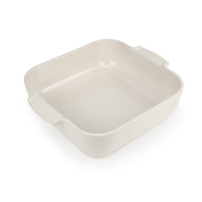 Peugeot Appolia Creme Ceramic 2.2 Quart Square Baking Dish