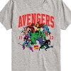 Boys' - Marvel - Avengers Collegiate Short Sleeve Graphic T-Shirt - 2 of 4
