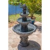 Ibiza 46" High 3-Tiered Traditional Fountain by John Timberland - 4 of 4