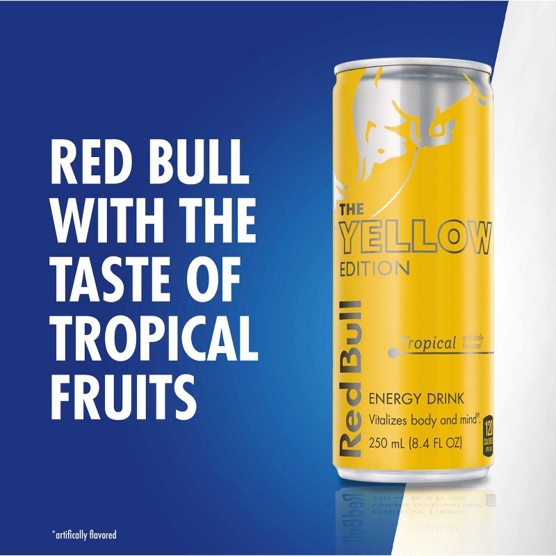 Red Bull Tropical Energy Drink - 8.4 fl oz Cans, 2 of 9