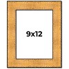 PosterPalooza | Photo Size Embellished Gold Picture Frame - UV Acrylic, Foam Board Backing, Hanging Hardware - 2 of 4