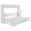 Full Size Murphy Bed with Hydraulic Lift and Desk Design - 4 of 4