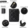 BEAFUP Small Wallets for Women - RFID Blocking Leather Bifold Purse with 15 Card Slots & Coin Pocket for Daily Use,Travel,Work - 4 of 4