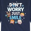 Boys' - Disney - Don't Worry Be Emojis Long Sleeve Graphic T-Shirt - 2 of 4