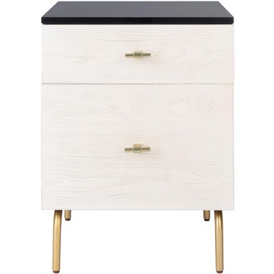 Genevieve 2 Drawer Nightstand  - Safavieh