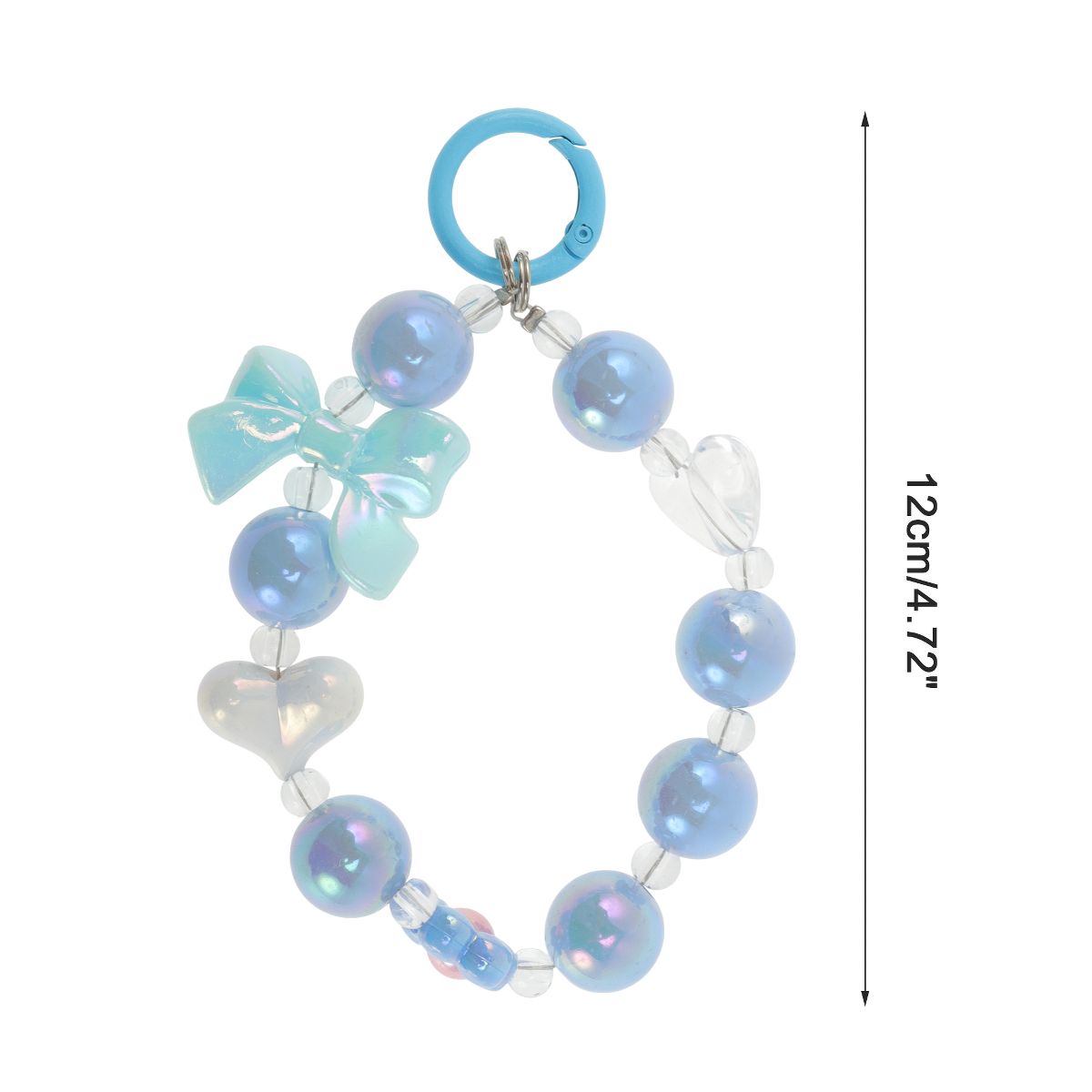 Unique Bargains Heart Bow Phone Charm 1 Pc - thumbnail 3