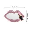 Unique Bargains Lip-shaped Mirror Phone Case Decoration 1 Pc - 3 of 4