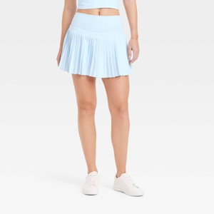 Women's High-Rise Woven Pleated Skort 15.75" - All In Motion™ - 1 of 4