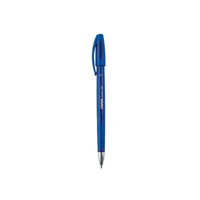 Staples Sonix Gel-Ink Pens Medium Point Blue Dozen (13669-CC) 653351