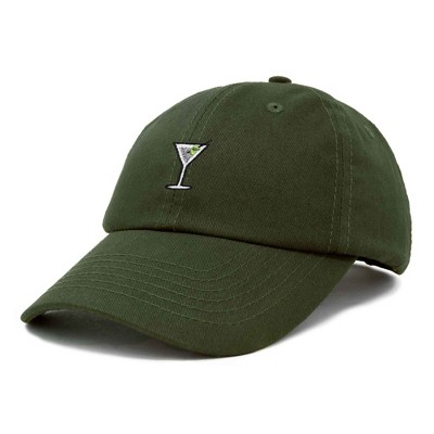 DALIX Martini Embroidered Cap Cotton Baseball Cute Cool Dad Hat Womens In Beige At Women's Clothing Store