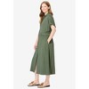 Woman Within Plus Size Snap-Front Dress - 4 of 4