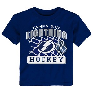 NHL Tampa Bay Lightning Toddler Boys' Short Sleeve T-Shirt - 1 of 1