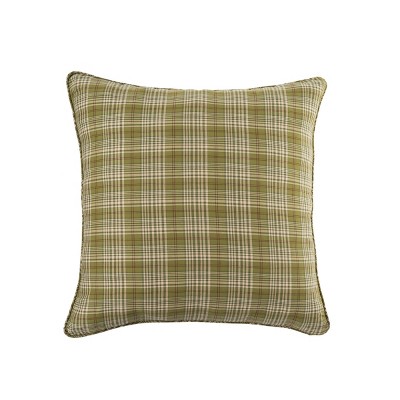 C&F Home 26" x 26" Holly Red Cotton Euro Sham - Machine Washable
