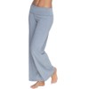 Felina | Organic Cotton Stretch Wide Leg Fold Over Pant - 2 of 3