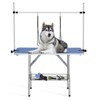 48" Dog Grooming Table Adjustable Height Pet Drying Desktop Foldable Pet Grooming Table with Arms,Max Capacity Up to 330Lbs - 2 of 4
