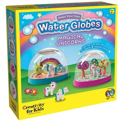 Make Your Own Water Globes Unicorn - Creativity for Kids