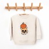 The Juniper Shop Trick Or Treat Skull Toddler Graphic Sweatshirt - 2 of 3