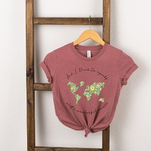 The Juniper Shop What A Wonderful World Toddler Short Sleeve Tee - 1 of 2